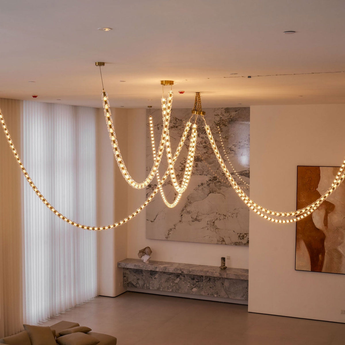 Gabriel Gold Crystal Chandelier - view 91