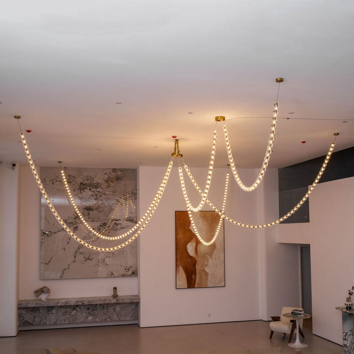 Gabriel Gold Crystal Chandelier - view 92