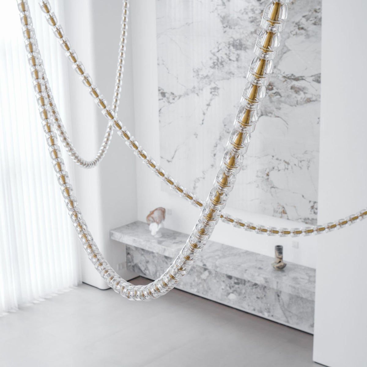 Gabriel Gold Crystal Chandelier - view 94