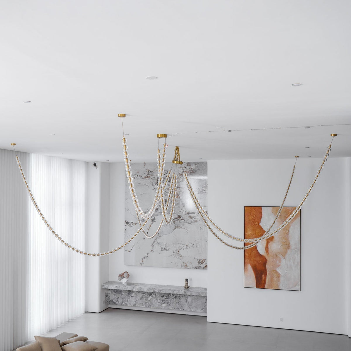 Gabriel Gold Crystal Chandelier - view 85