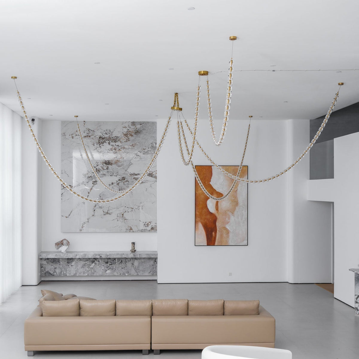 Gabriel Gold Crystal Chandelier - view 86