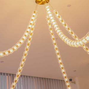 Gabriel Gold Crystal Chandelier - view 80
