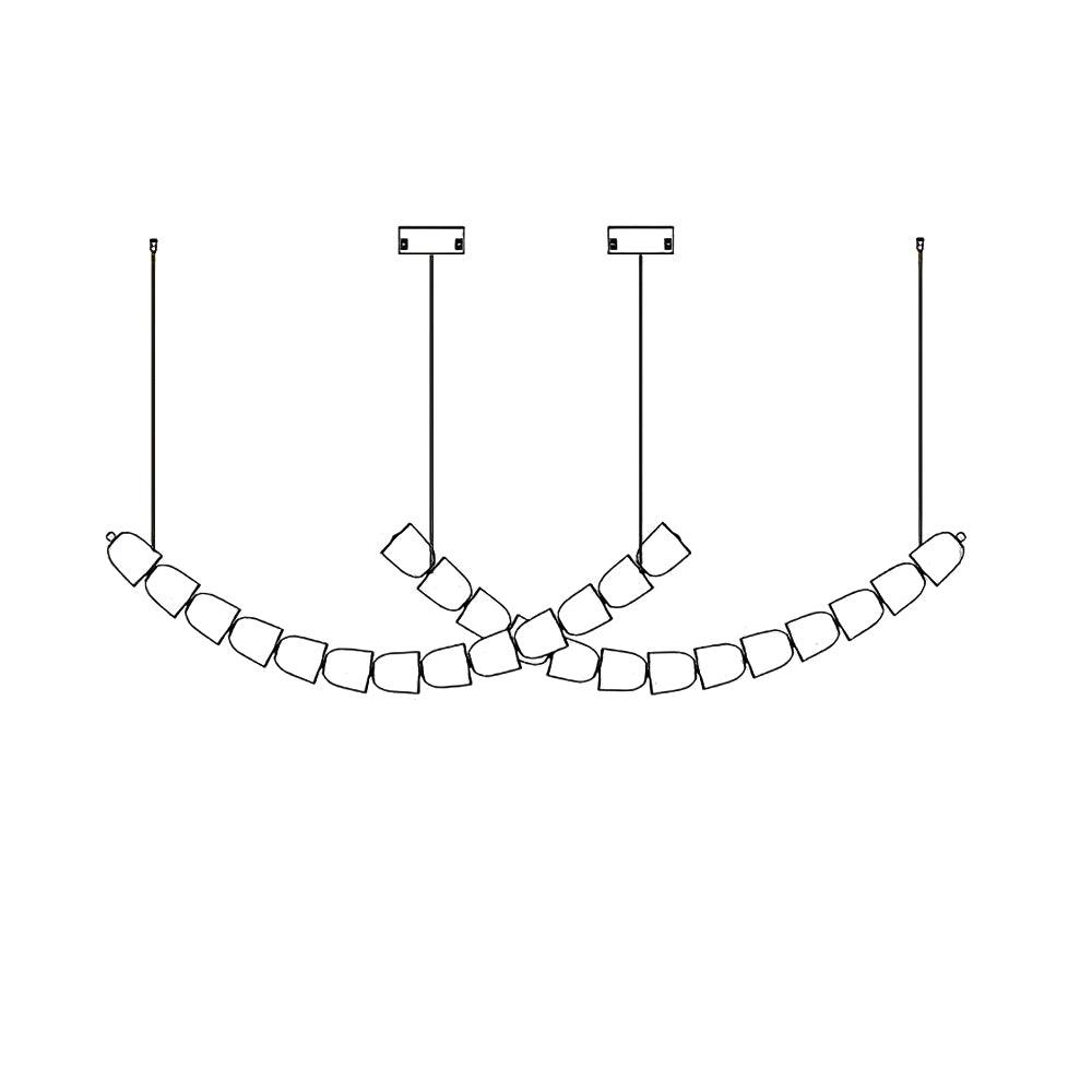 Gabriel Gold Crystal Chandelier - view 38