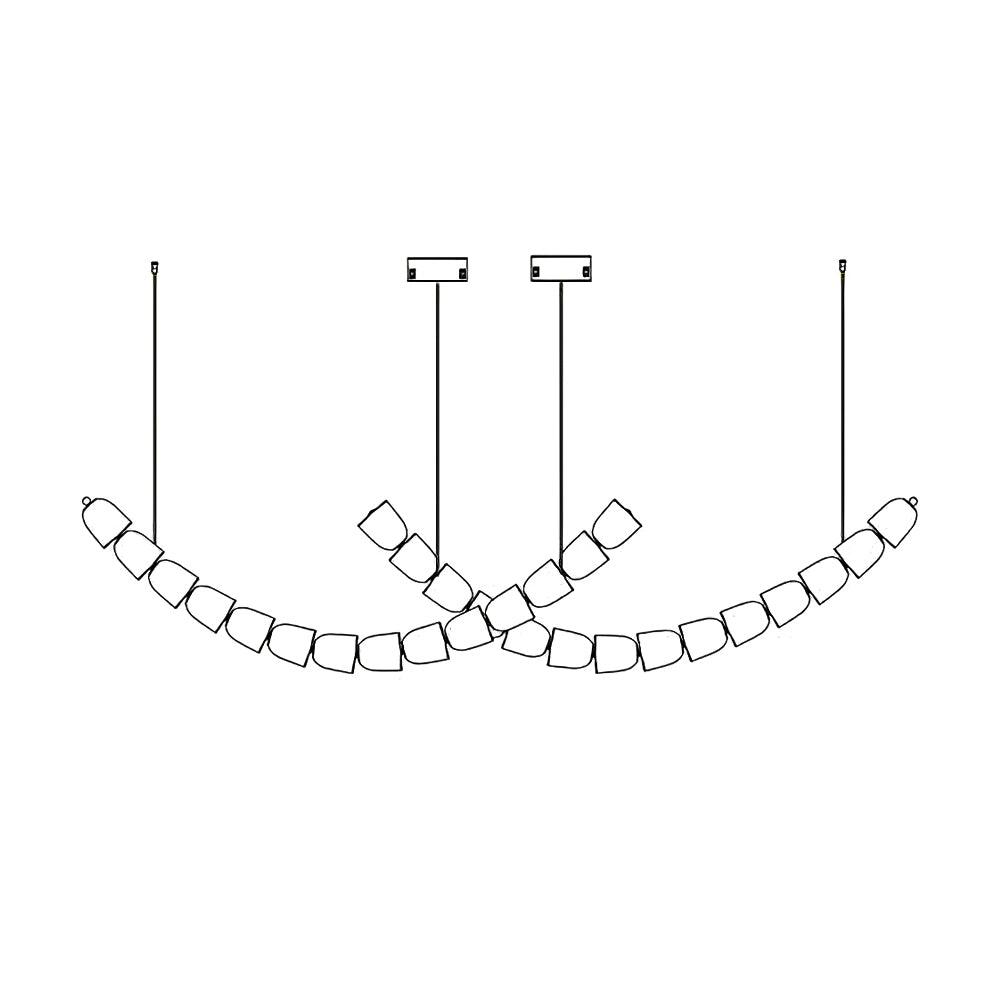 Gabriel Chrome Crystal Chandelier - view 36