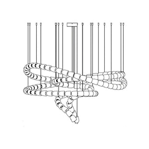 Gabriel Chrome Crystal Chandelier - view 39