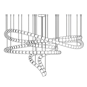 Gabriel Chrome Crystal Chandelier - view 40