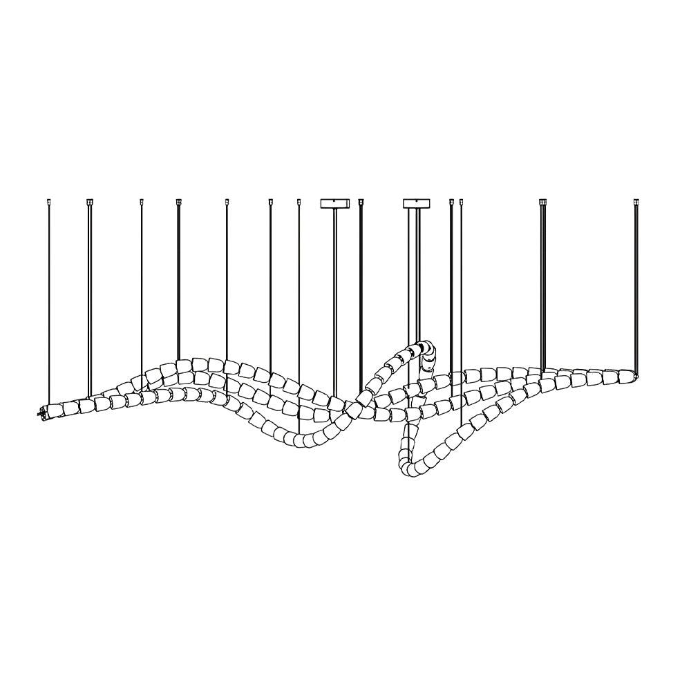 Gabriel Chrome Crystal Chandelier - view 49