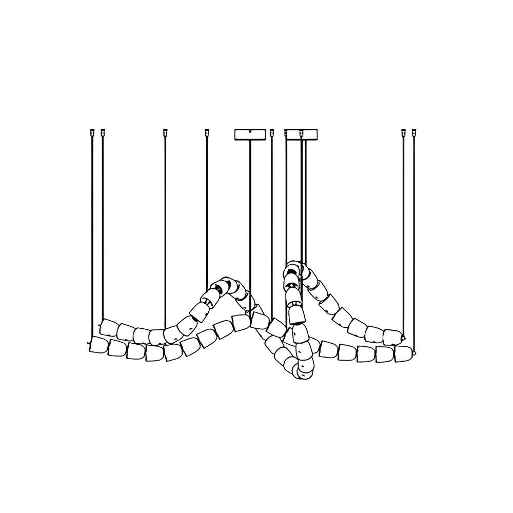 Gabriel Chrome Crystal Chandelier - view 45