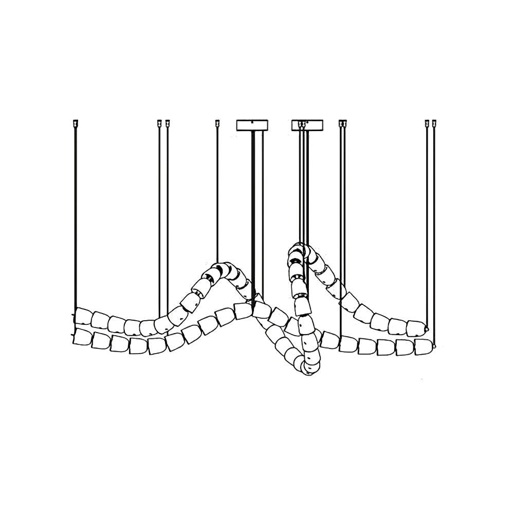 Gabriel Chrome Crystal Chandelier - view 46