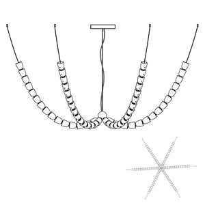 Gabriel Chrome Crystal Chandelier - view 85