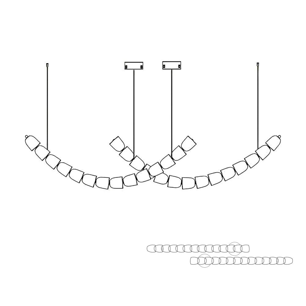 Gabriel Chrome Crystal Chandelier - view 74