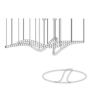 Gabriel Chrome Crystal Chandelier - view 78