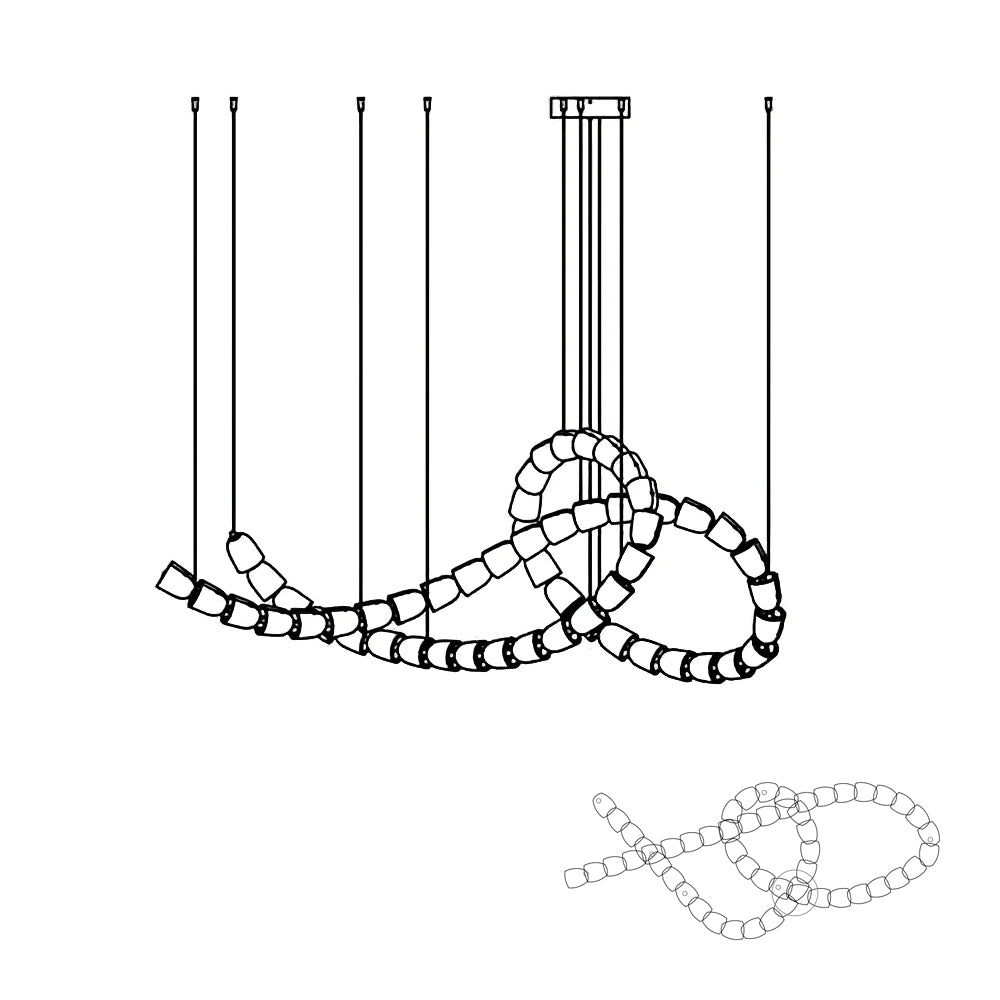 Gabriel Chrome Crystal Chandelier - view 82