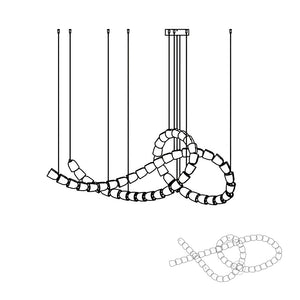 Gabriel Chrome Crystal Chandelier - view 82
