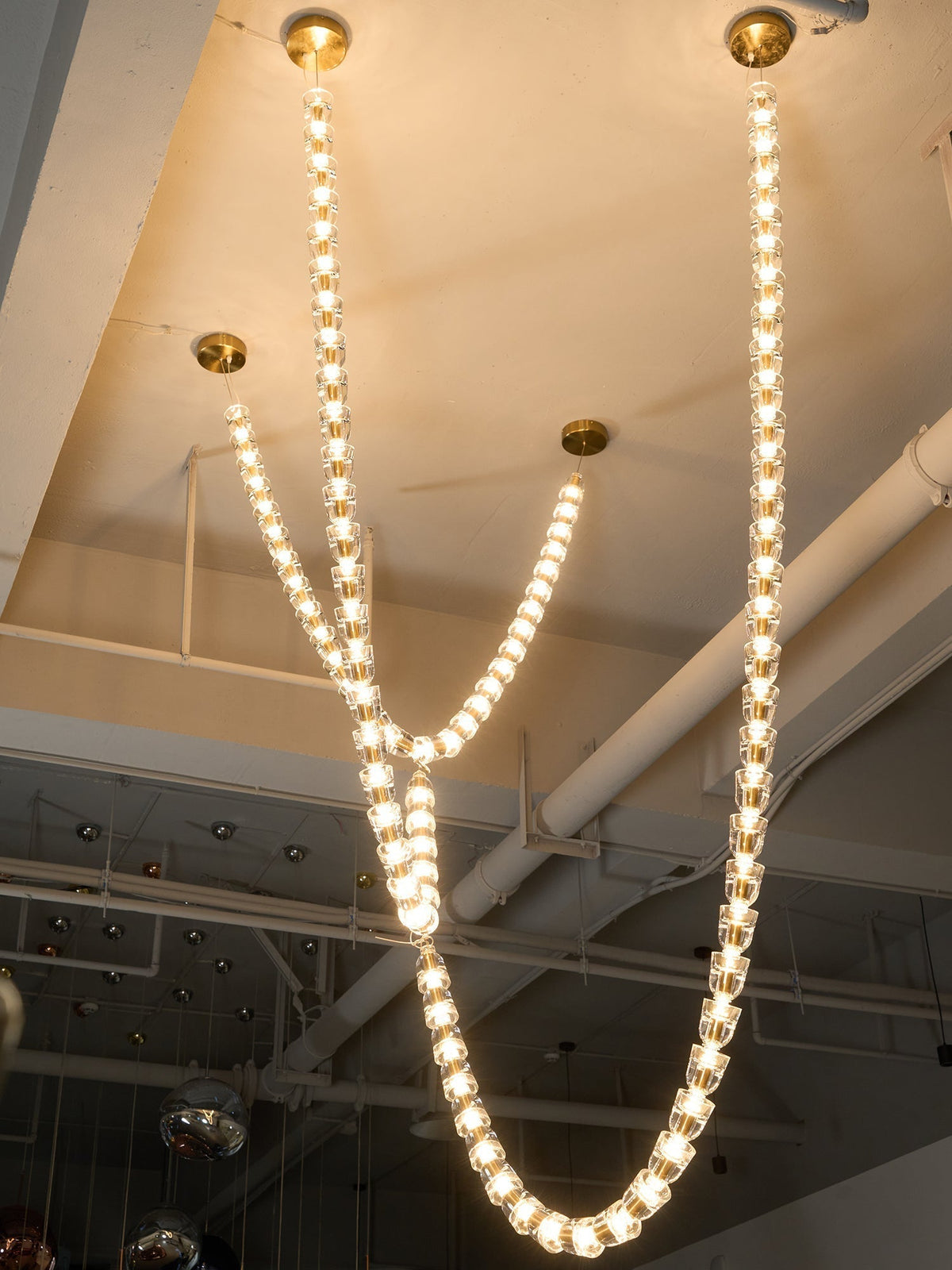Gabriel Gold Crystal Chandelier - view 5