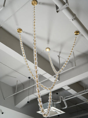 Gabriel Gold Crystal Chandelier - view 75