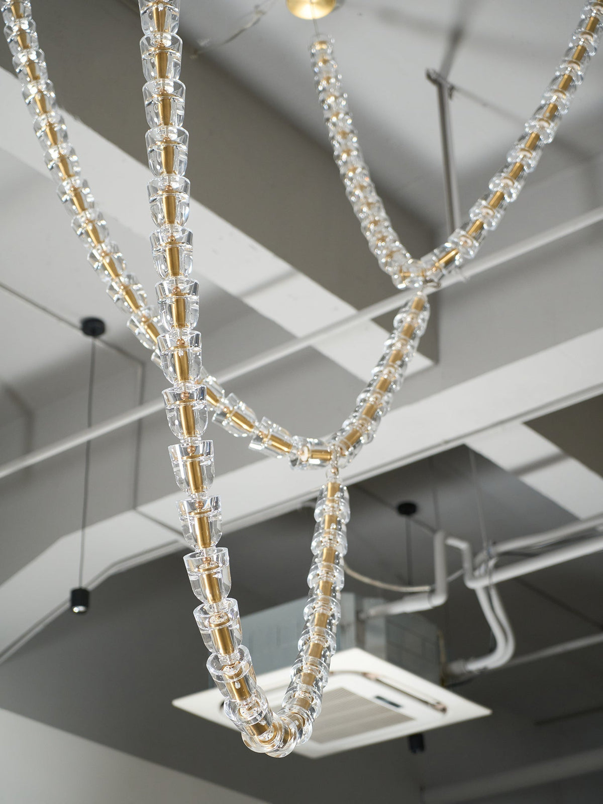 Gabriel Gold Crystal Chandelier - view 7
