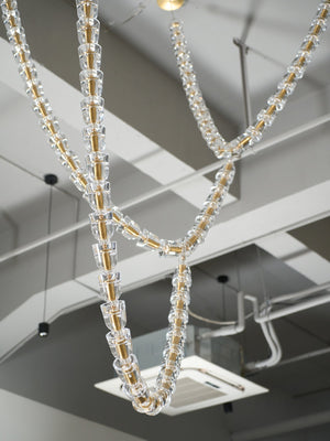 Gabriel Gold Crystal Chandelier - view 7