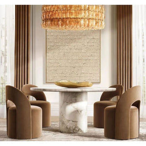 Galaxy Smoke Glass Round Chandelier 47" - view 5