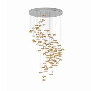 Galaxy Tidal Art Glass Crystal Spiral Chandelier - view 95