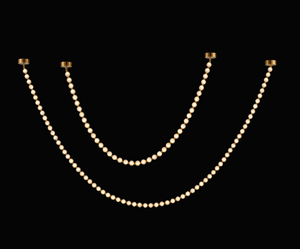 Alabaster Pearl Necklace Chandelier - view 48