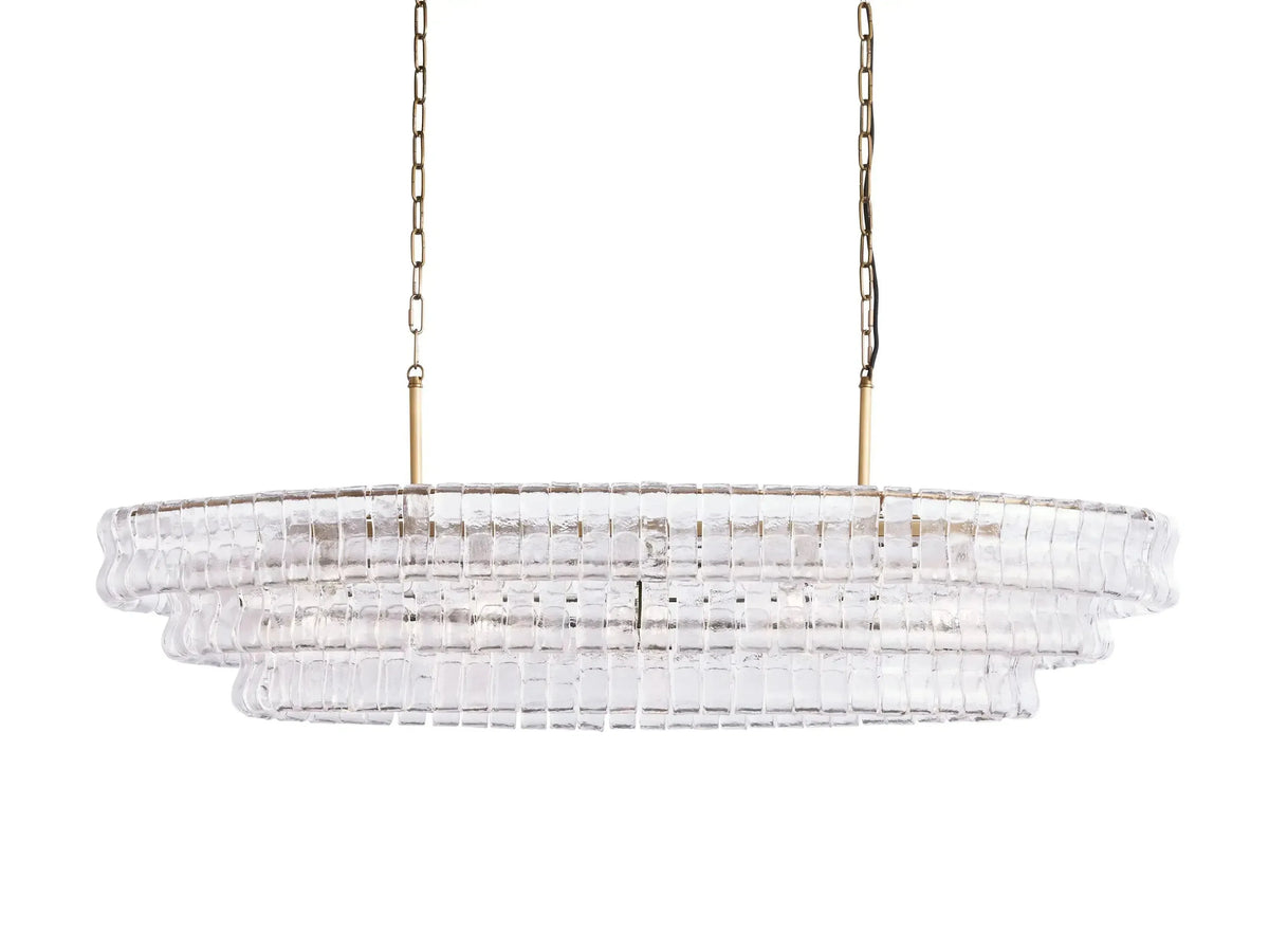 Ghiaccio Oval Chandelier 54''65'' - view 5