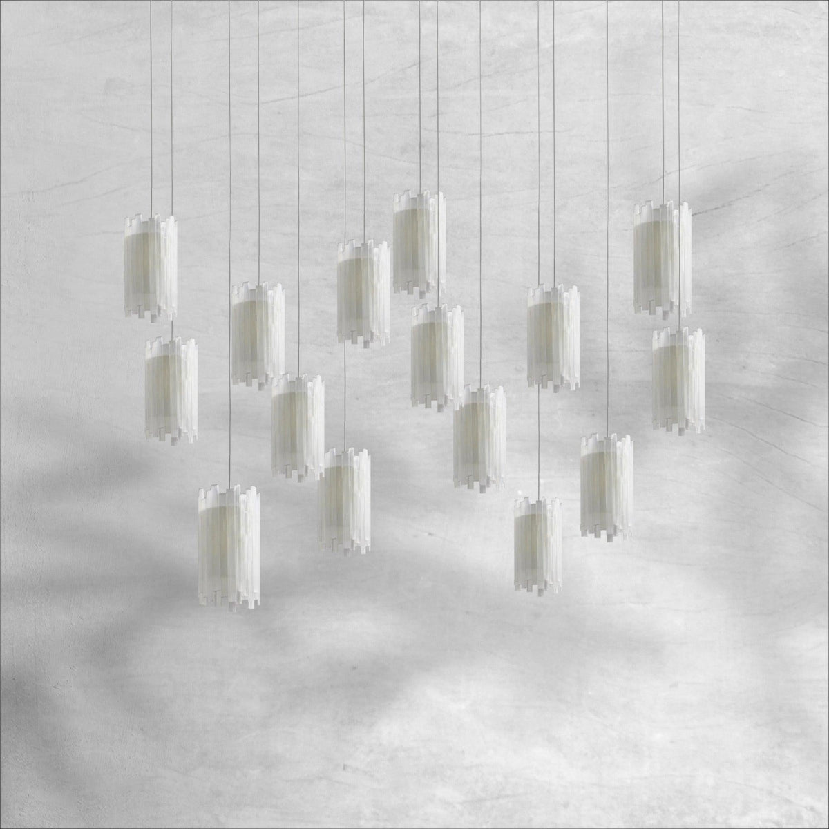 Gianna Rectangular Chandelier 15/30 Light - view 4
