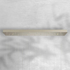 Gianna Rectangular Chandelier 15/30 Light - view 7