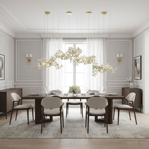 Gingko Ceramic Branch Chandelier C - view 6