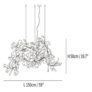 Ginkgo Luxury Chandelier Style G - view 13