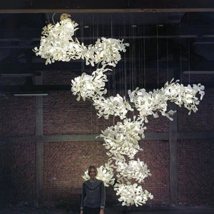 Ginkgo Combination Chandelier - view 4