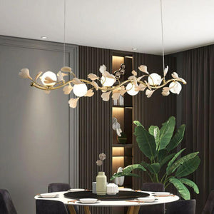 Ginkgo Glass Chandelier - view 4
