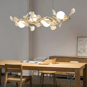 Gingko Glass Chandelier - view 8