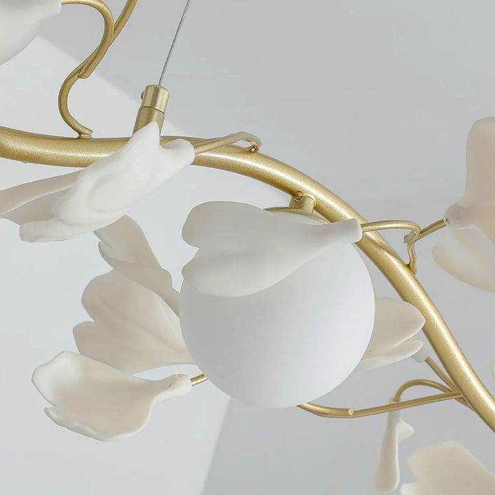 Gingko Glass Chandelier - view 9