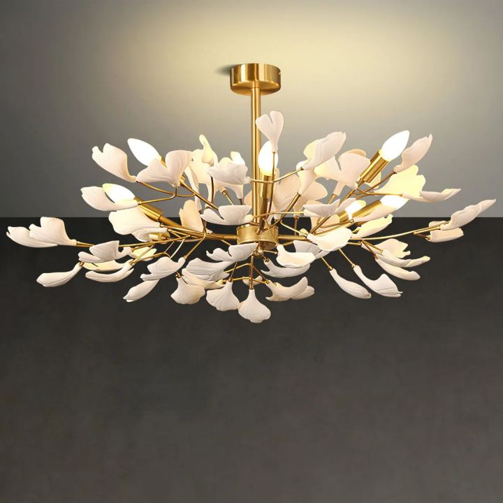 Gingko Luxury Chandelier Style A - view 3