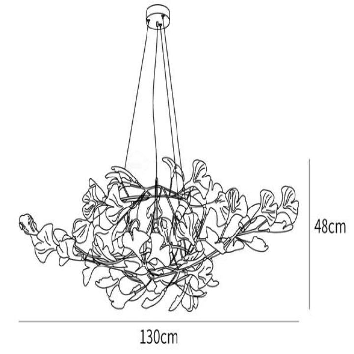 Ginkgo Luxury Chandelier Style D - view 12