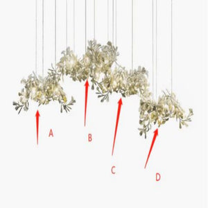Gingko Luxury Chandelier Style H - view 13