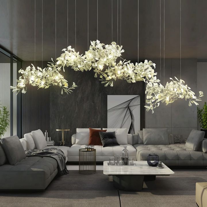 Gingko Luxury Chandelier Style H - view 3