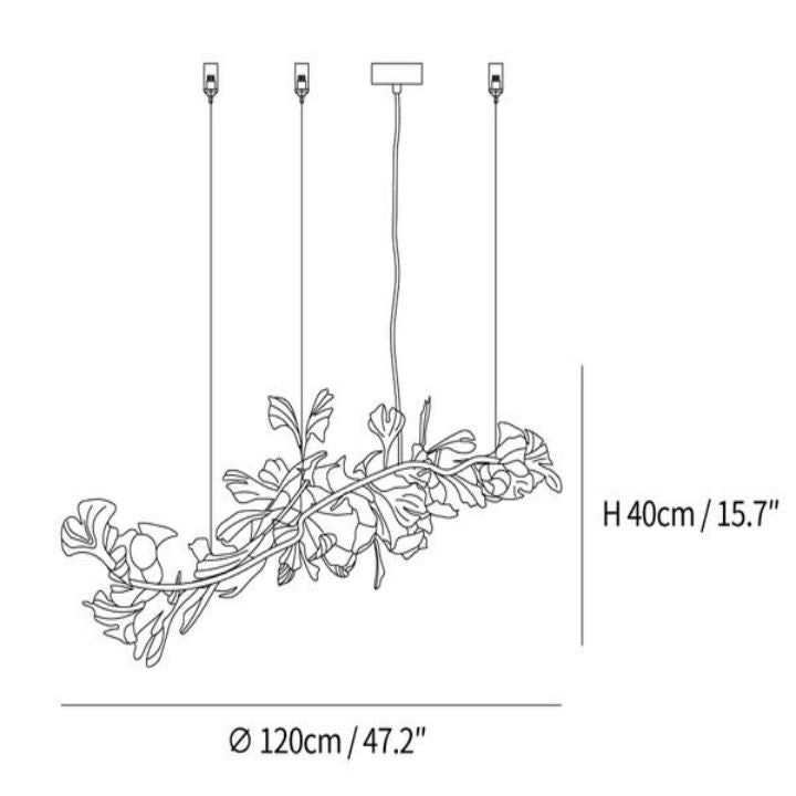 Ginkgo Luxury Chandelier Style I - view 10