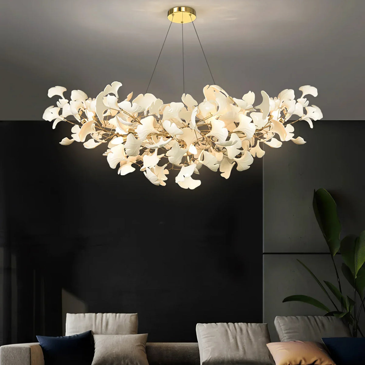 Gingko Chandelier B - view 2