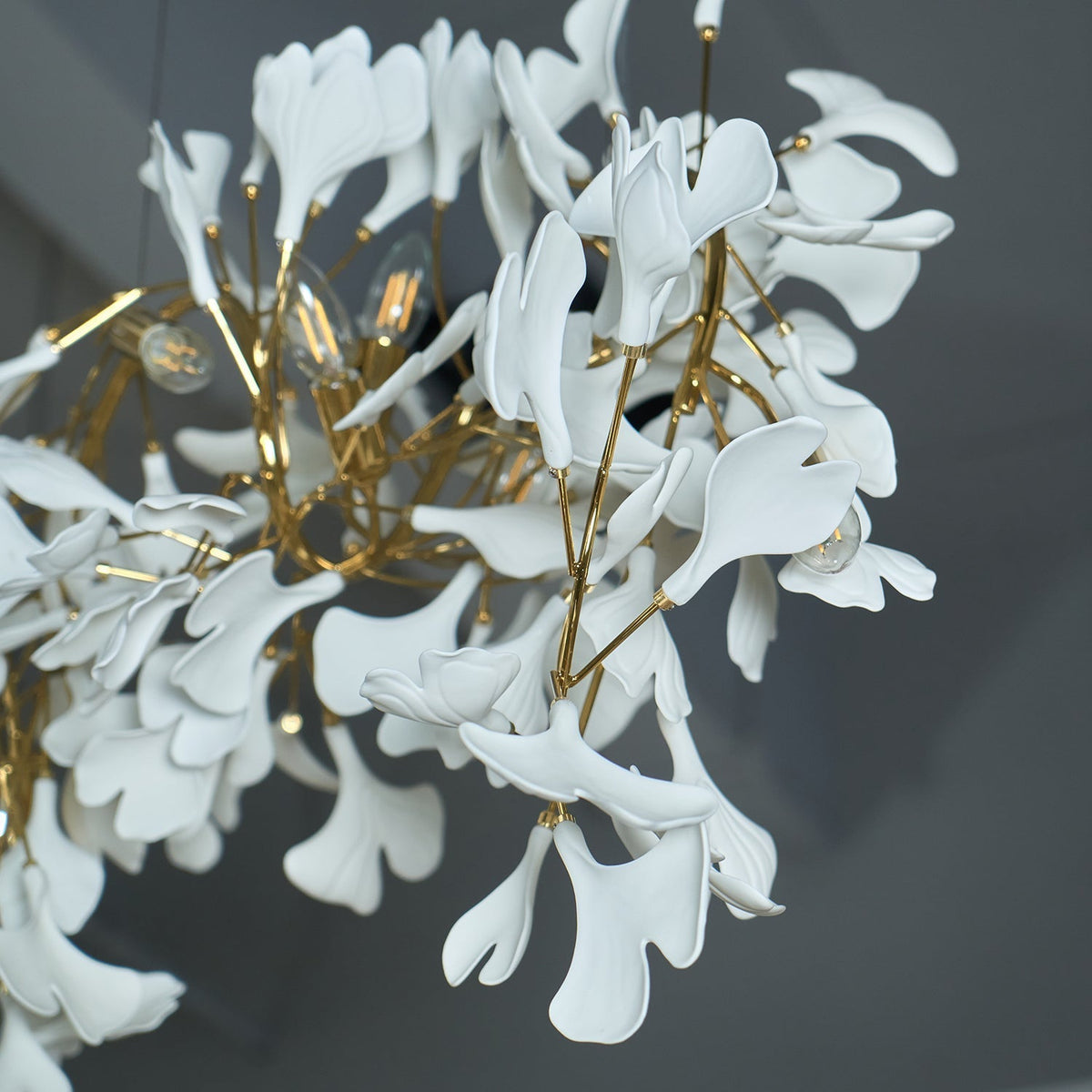 Gingko Ceramic Branch Chandelier C - view 58