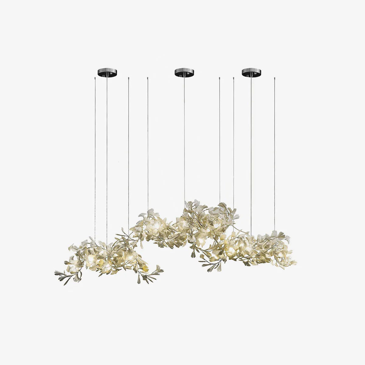 Gingko Ceramic Branch Chandelier C - view 46