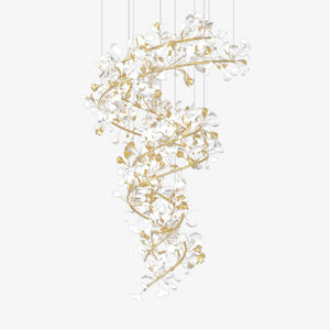 Gingko Ceramic Branch Chandelier Q - view 29