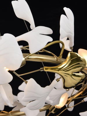 Gingko Ceramic Branch Chandelier Q - view 26