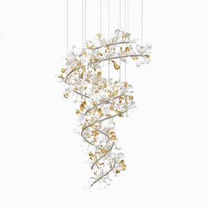 Gingko Ceramic Branch Chandelier Q - view 31