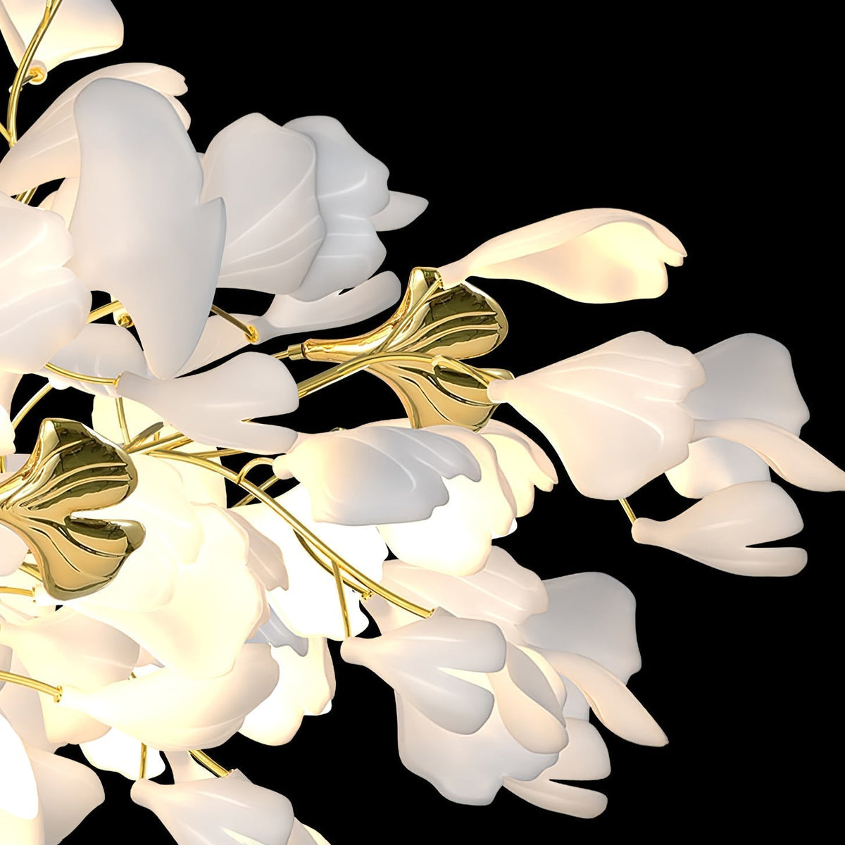 Gingko Ceramic Branch Chandelier Z - view 59
