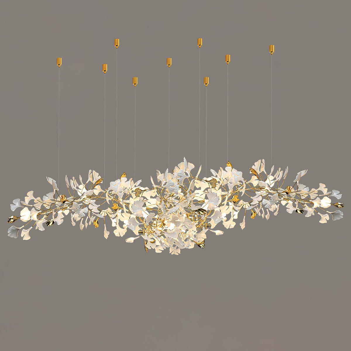Gingko Ceramic Branch Chandelier Z - view 56