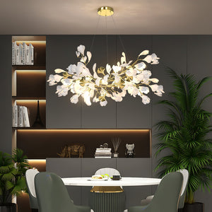 Gingko Ceramic Branch Chandelier Z - view 48