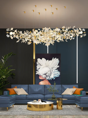Gingko Ceramic Branch Chandelier Z - view 39