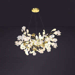 Gingko Ceramic Branch Chandelier Z - view 37